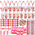 Baderke Valentine’s heart erasers for cute schoolwork and notes.