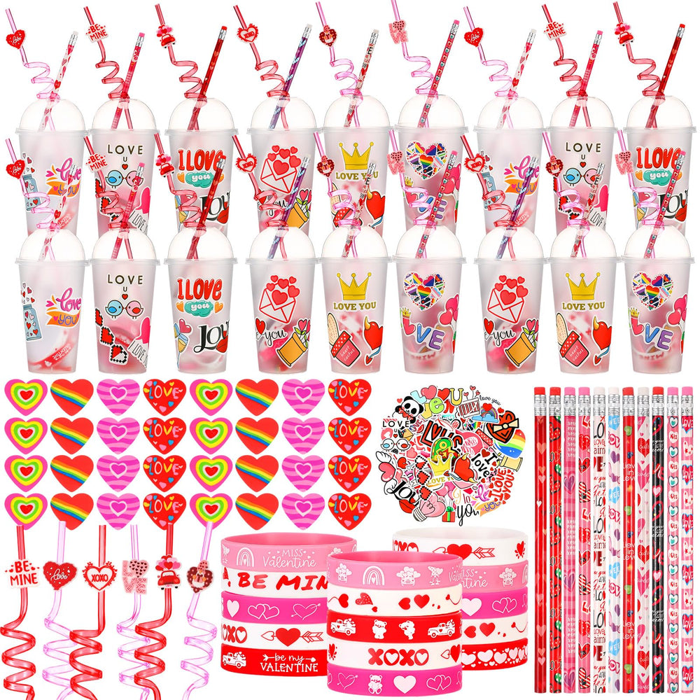 Baderke Valentine’s heart erasers for cute schoolwork and notes.