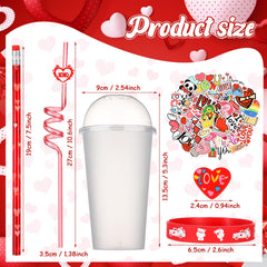Baderke Valentine’s silicone bracelets soft, festive accessories for events.