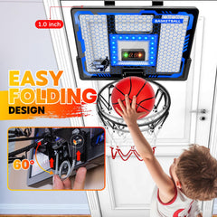 BADGOAL shatterproof backboard ensures durability during energetic games