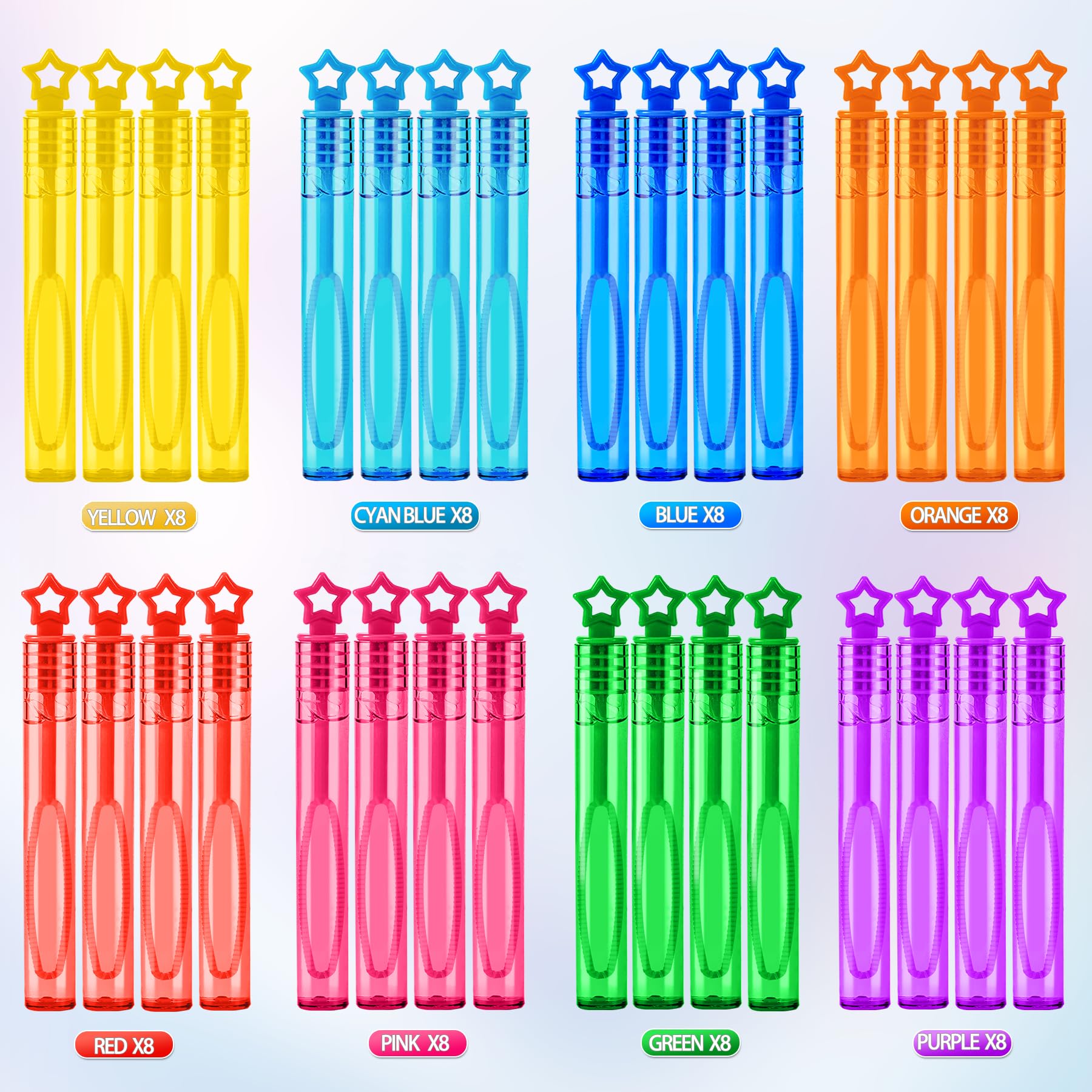 Baegzgx yellow wand adds bright color and easy bubbles for park days