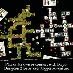 Bag of Dungeon portable pouch keeps everything organized for travel.