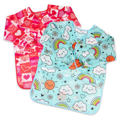 BAHABY 2-pack art smock ideal for group crafts.