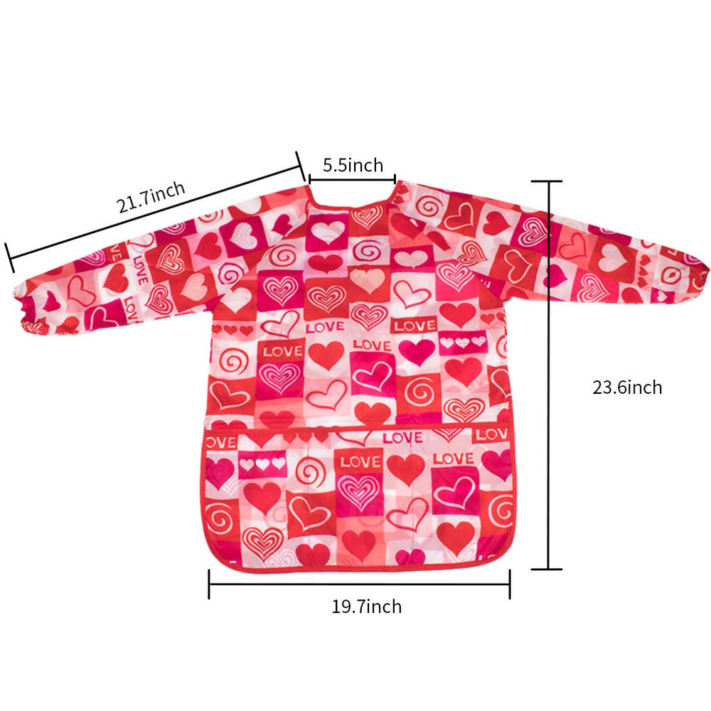 BAHABY art smock pocket trio keeps brushes and tools within reach.