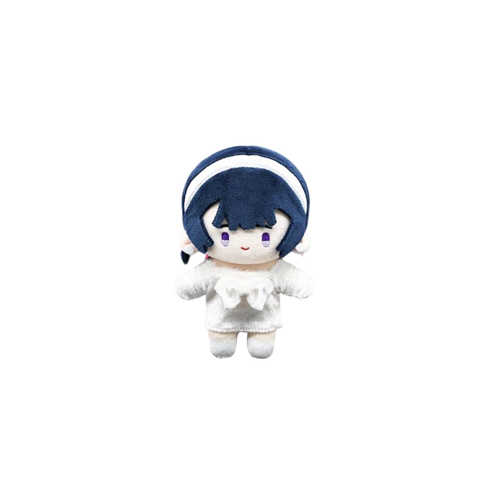Bahomu Anime Plush Doll Sua, front view, a cute alien stage theme for desk decor.
