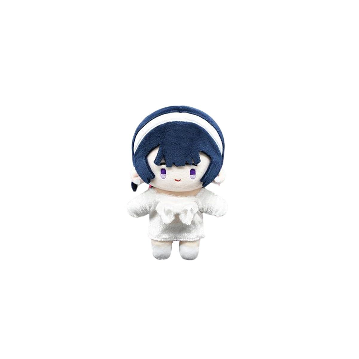 Bahomu Anime Plush Doll Sua, front view, a cute alien stage theme for desk decor.