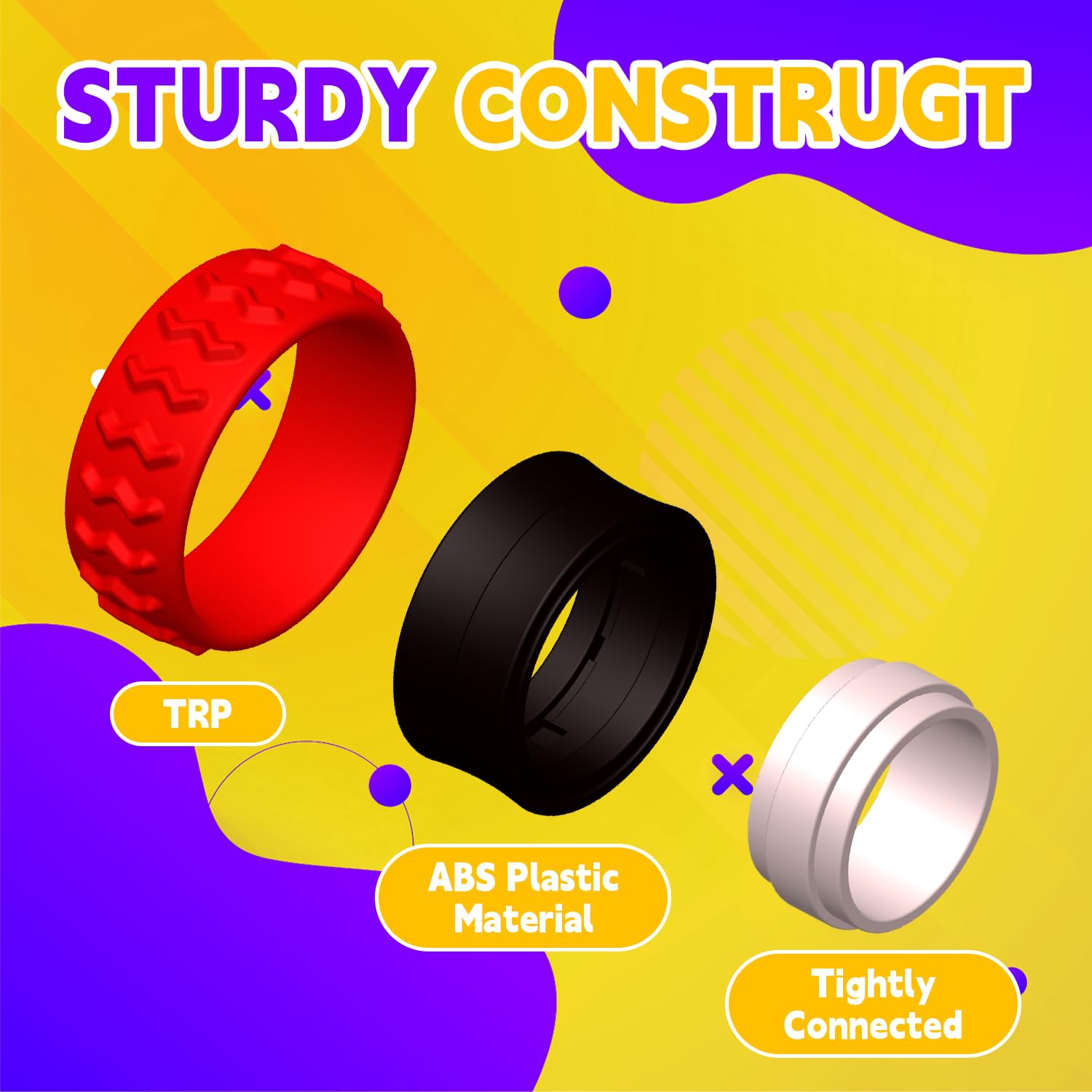 baigald finger spinner rings — quiet desk fidgets for classrooms
