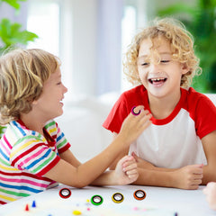 baigald quiet fidget rings — portable calming toys for travel