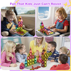 BAIJLE ideal gift for curious kids ages 4-8 to explore open-ended building.