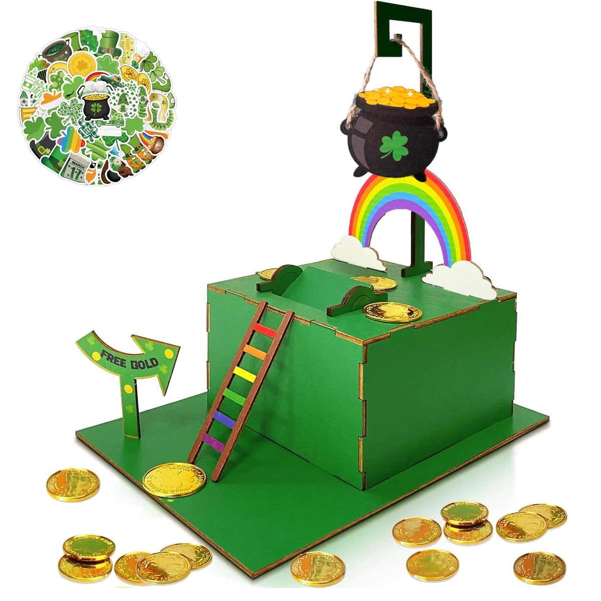 Bailiyake Leprechaun Trap Kit trap assembly view for hands on engineering