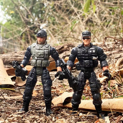 Baimiby army playset used as a birthday gift for young fans ages 3 and up.