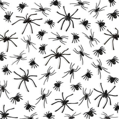 BAINFE 150Pcs small spiders close-up for lifelike decoration