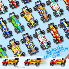 BainGesk pull-back metal racing car design-3 sparks sharing and tradeable card combos.