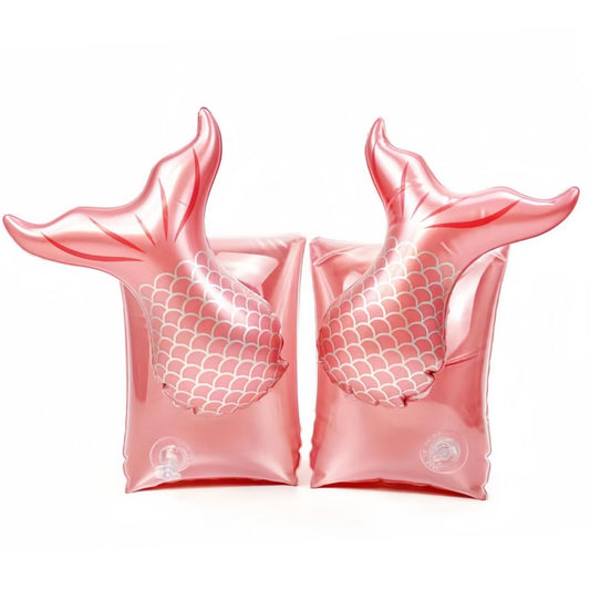 BAITEMJIA Mermaid arm floaties pattern for safe, visible pool play