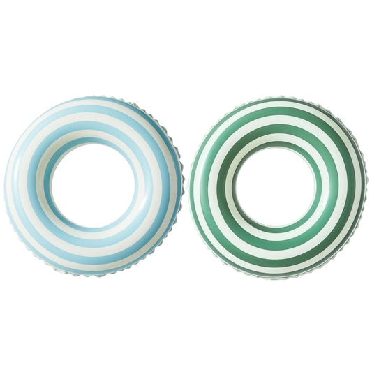 BAITEMJIA Lolly-Blue-Green pool float for kids offers buoyant support in the pool.