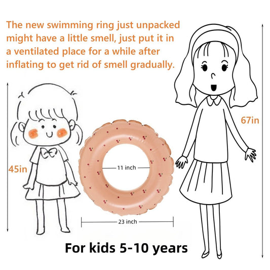 BAITEMJIA pool float in use with sunny backdrop