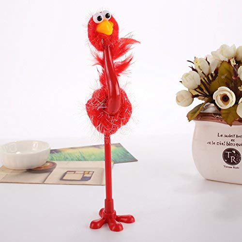 BAIVYLE Flamingo Pens arranged as carnival party favors and gifts.