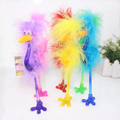 BAIVYLE Flamingo Pens gift set laid out for party favors or gifts.