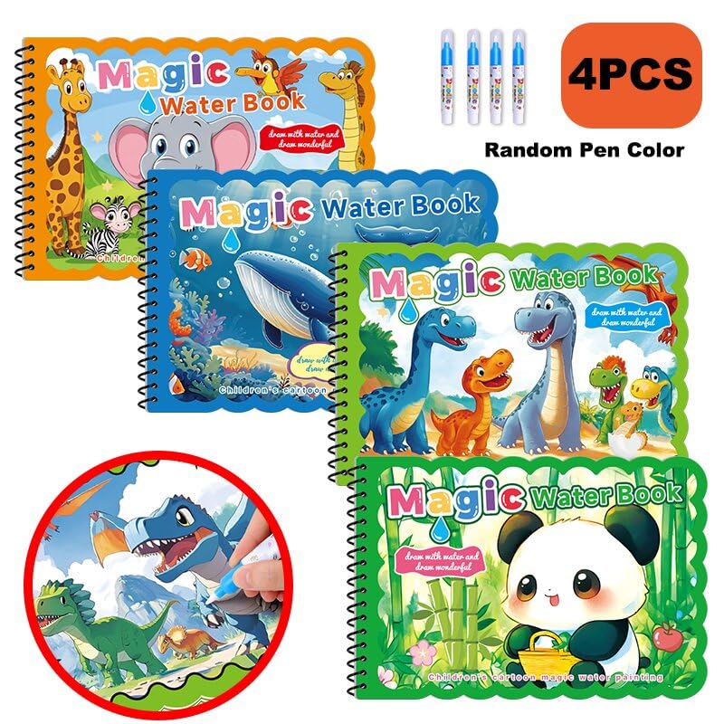 Baiyigs Animal Park page inviting toddlers to explore washable color play.