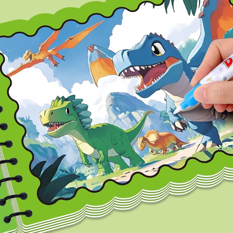Baiyigs reusable pages let children redraw after drying for endless play.
