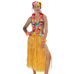 BAJOTAL flower bracelets add tropical flair and complete the luau look