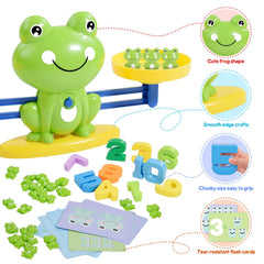 BAKAM Frog Balance Scale Toy penguin scale demonstrates weight concepts interactively