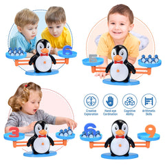 BAKAM Penguin Balance Scale durable ABS plastic built for long-lasting classroom use