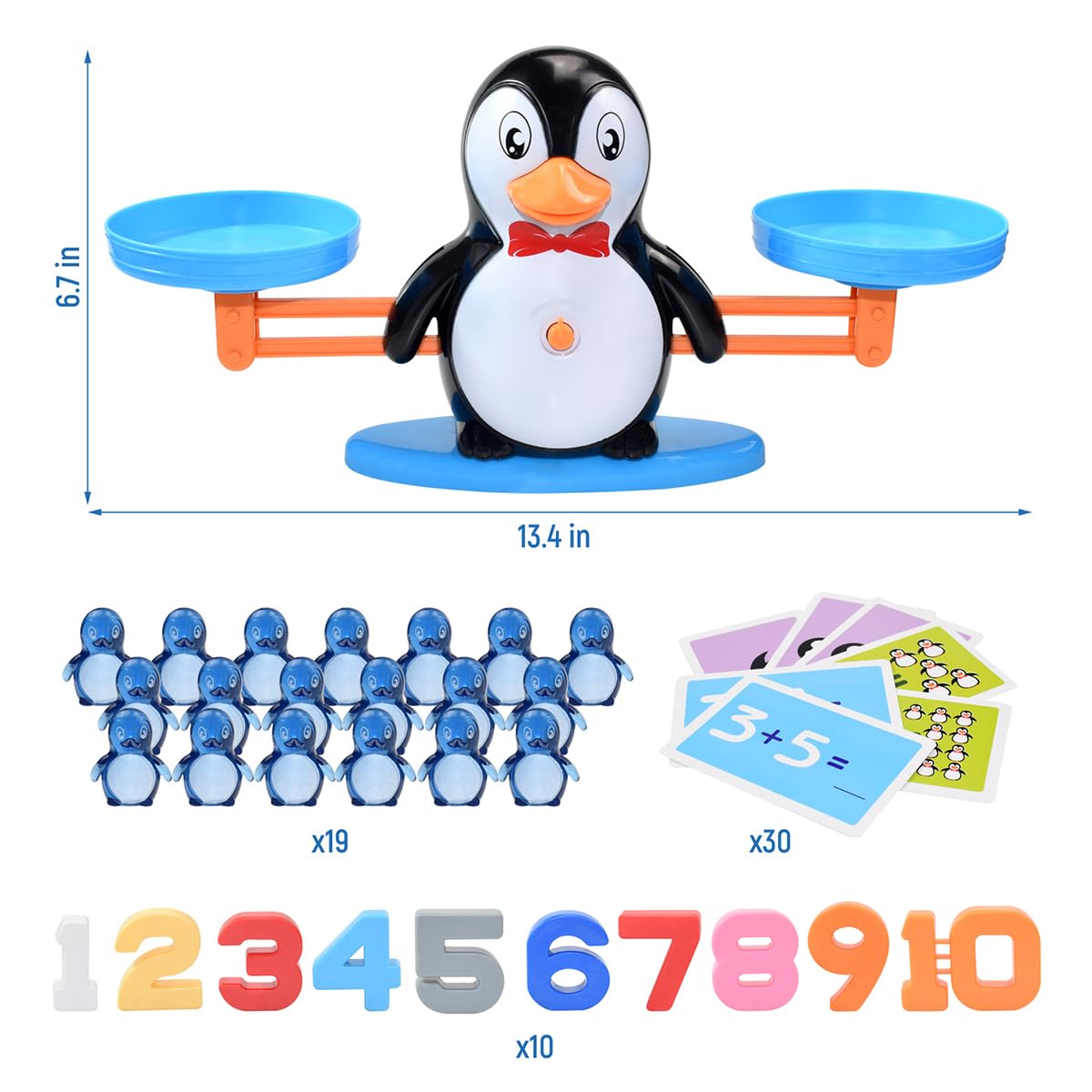 BAKAM Penguin Balance Scale gift-ready packaging suitable for birthdays or holidays