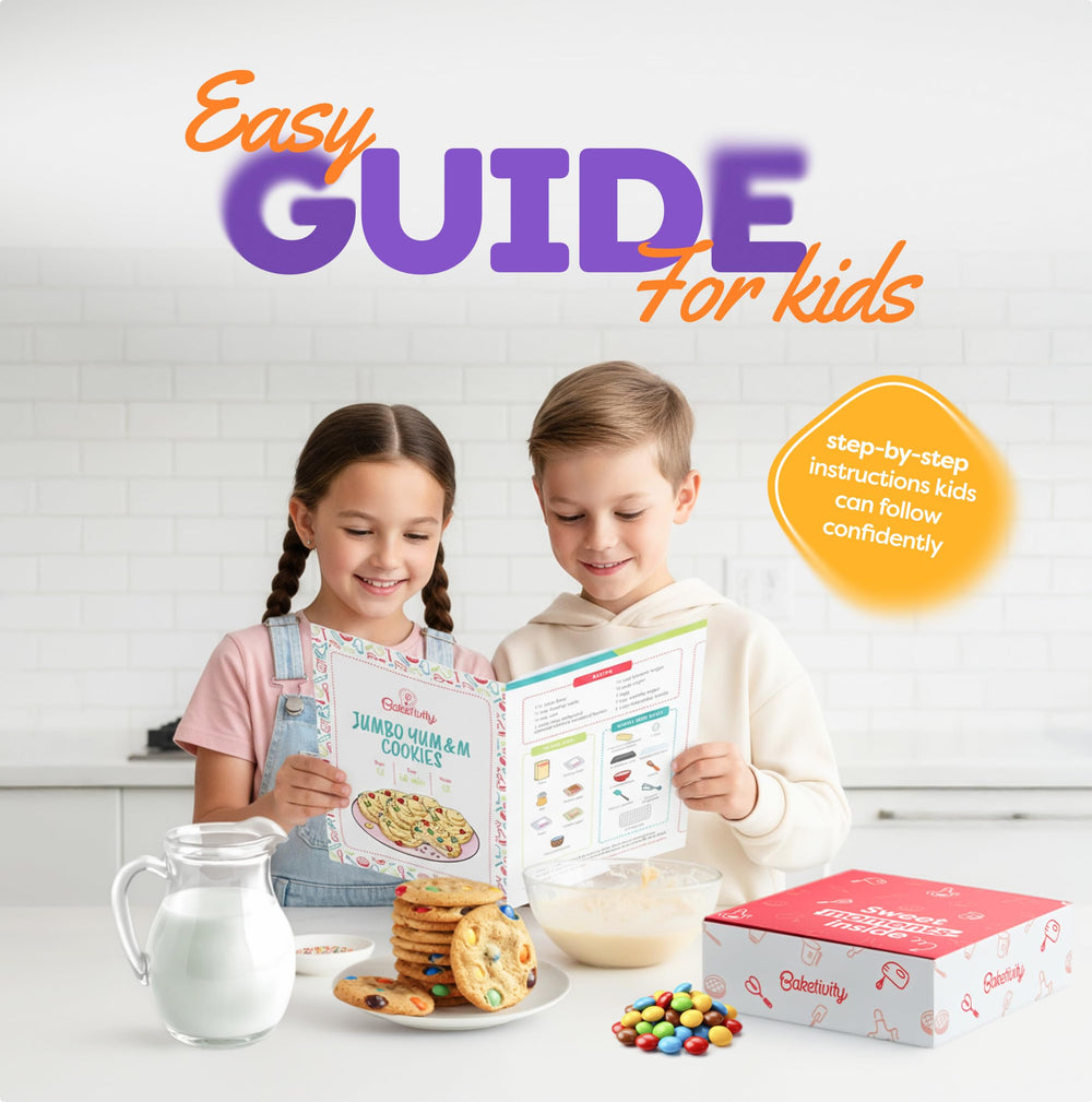 Baketivity vacuum-packed dry ingredients preserve freshness for quick setup