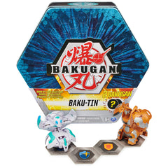 Bakugan Baku-Tin storage hexagonal case keeps your collection organized.