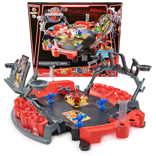 Bakugan Battle Arena exterior view with customizable layout for battles.