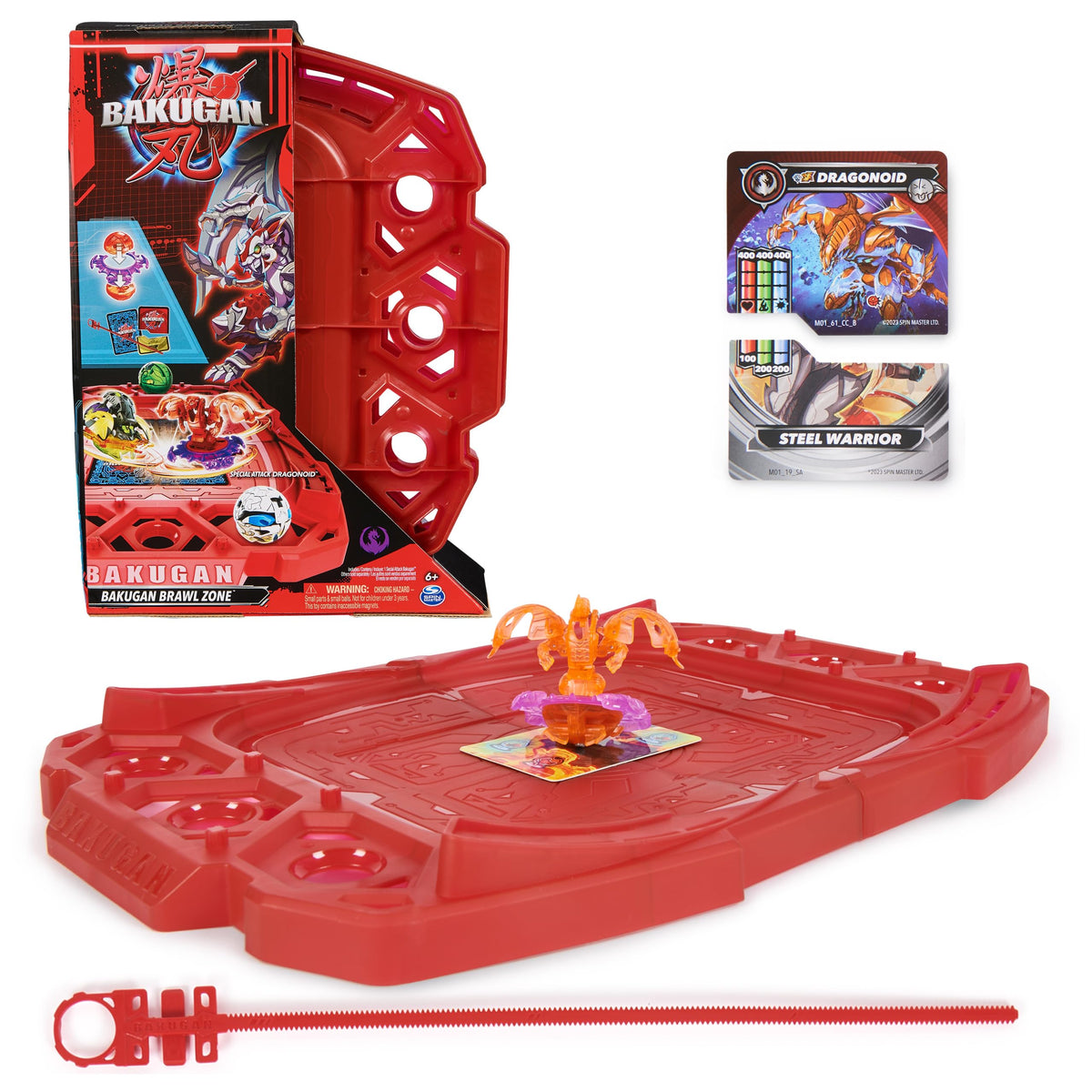 Bakugan Brawl Zone compact playset ready for quick on-the-go battles.