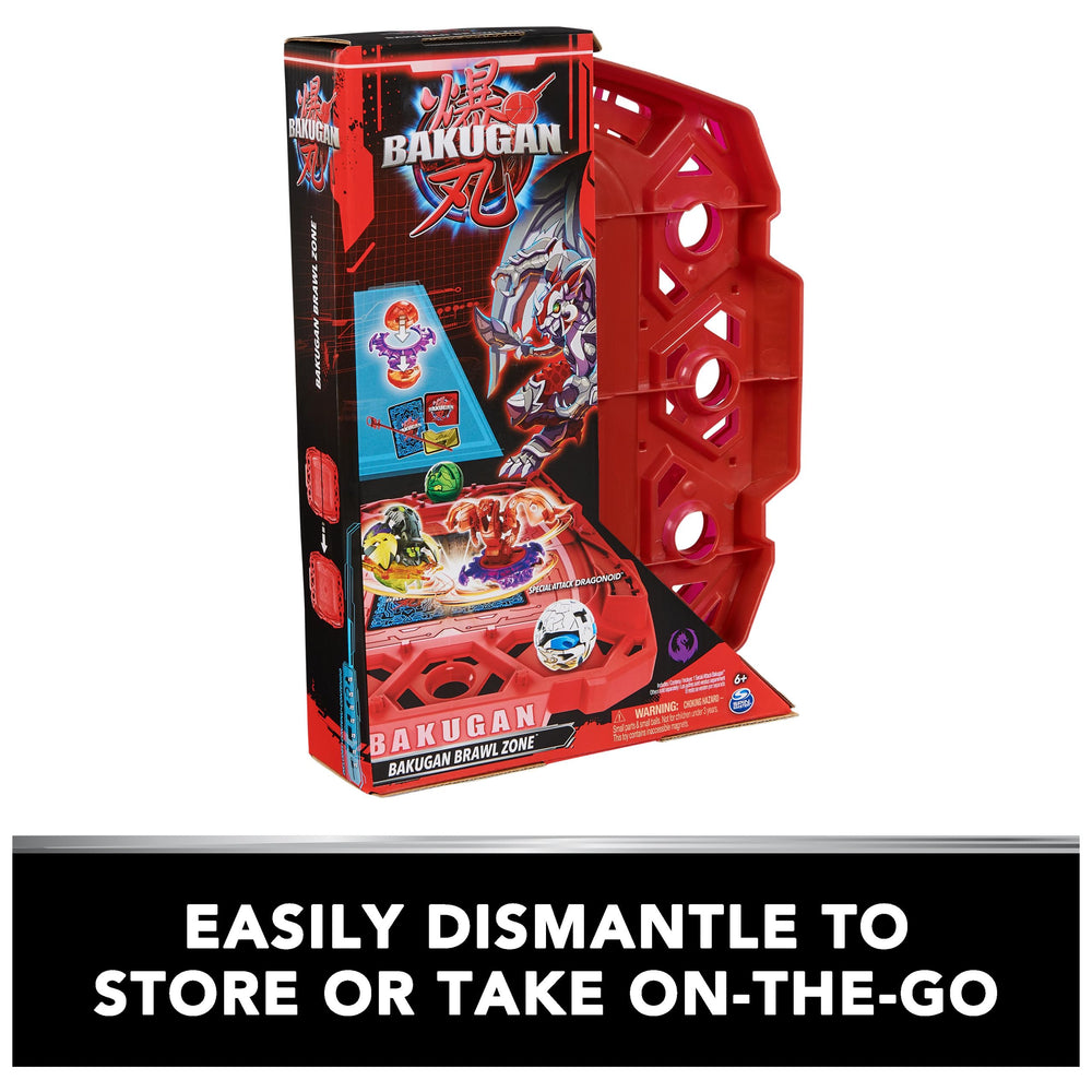 Bakugan Gate Card showing iconic pop-open transformations mid-battle.
