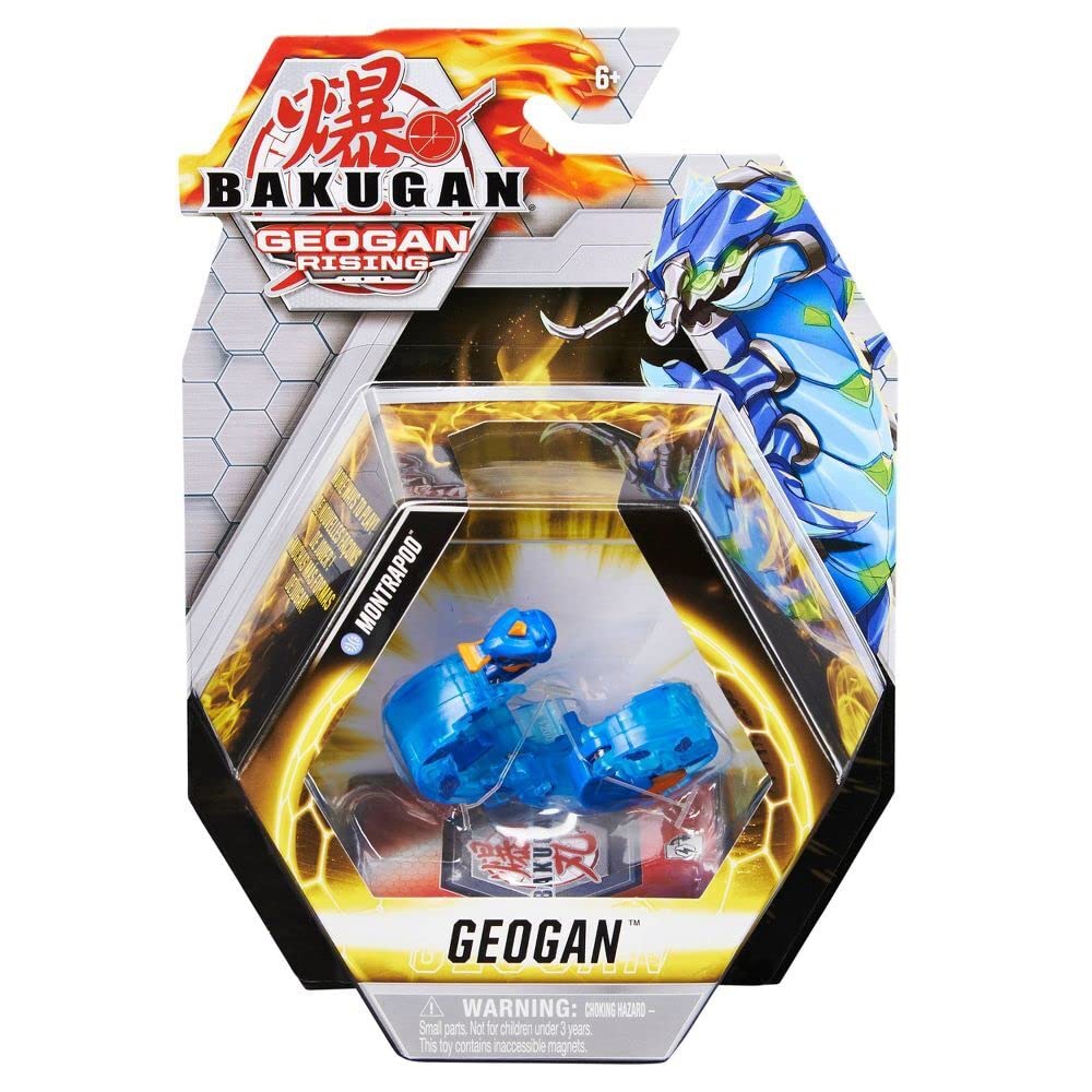 Bakugan Geogan Rising Montrapod action figure ready for dynamic battles and display