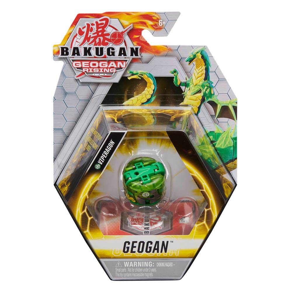 Bakugan Geogan Viperagon figure ready for battle play