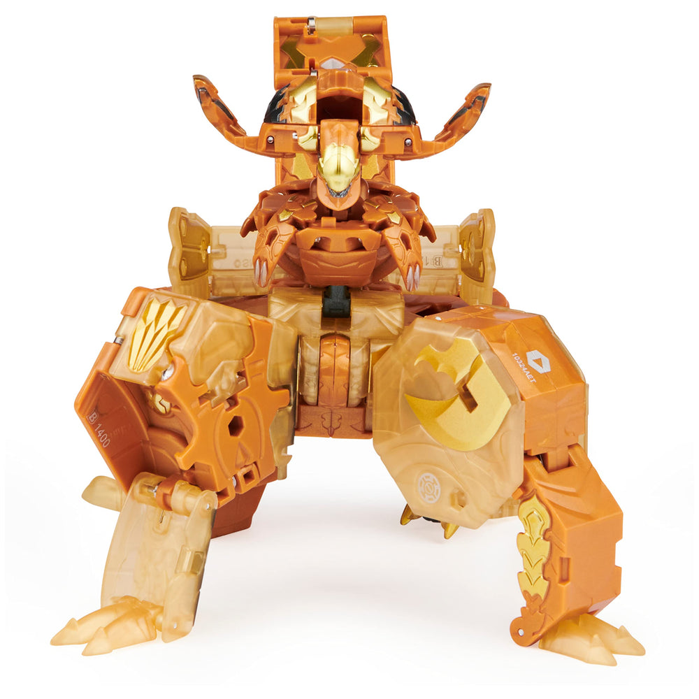 Bakugan Ultimate Viloch Geogan-1 ready to pop open for action.