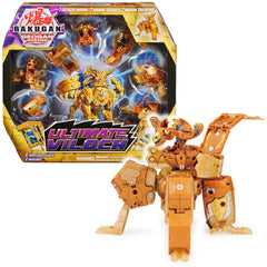 Bakugan Ultimate Viloch Gold Core with glossy detailing ready for battle display.