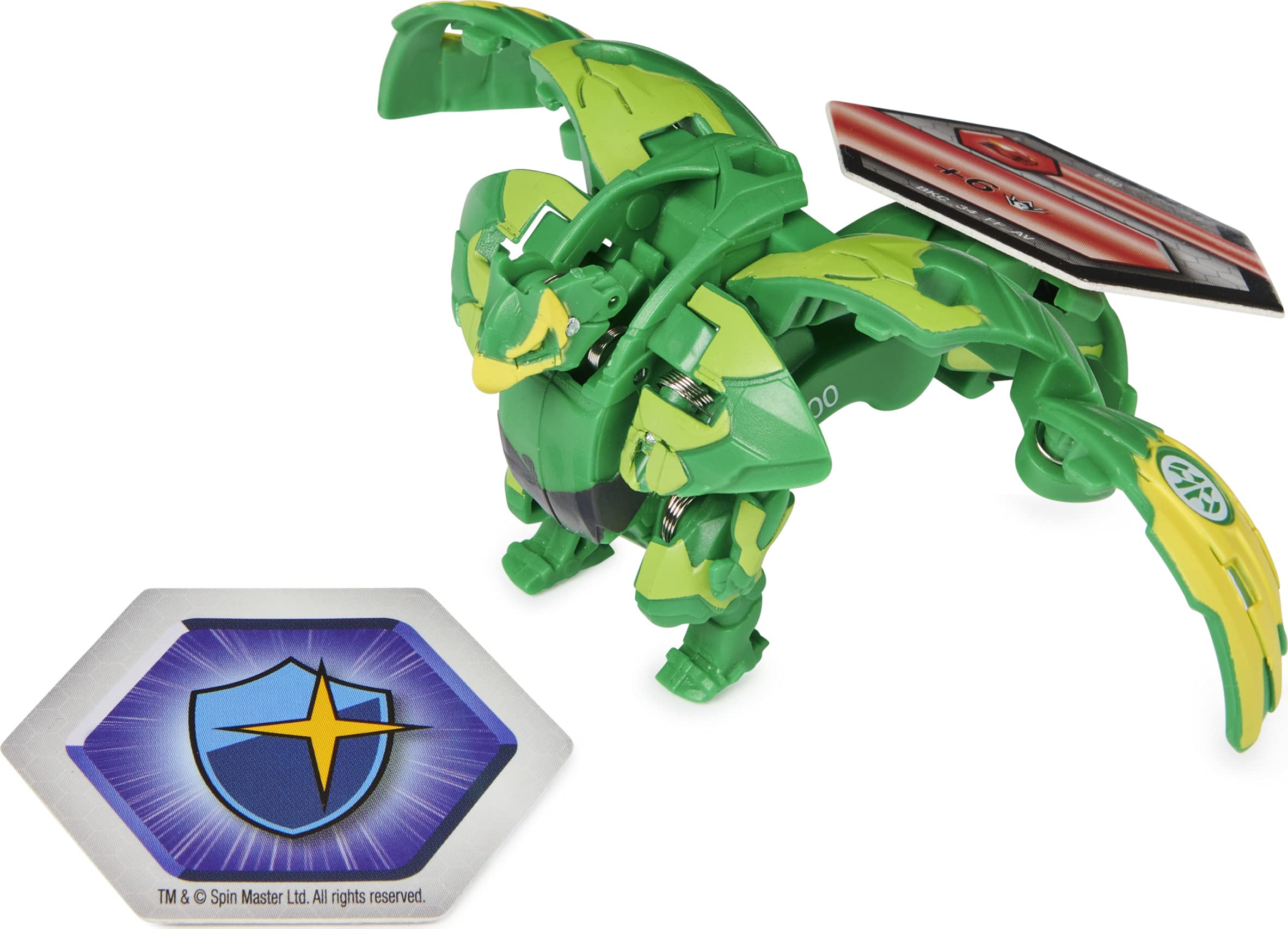 Bakugan Ultra character card detailing character abilities