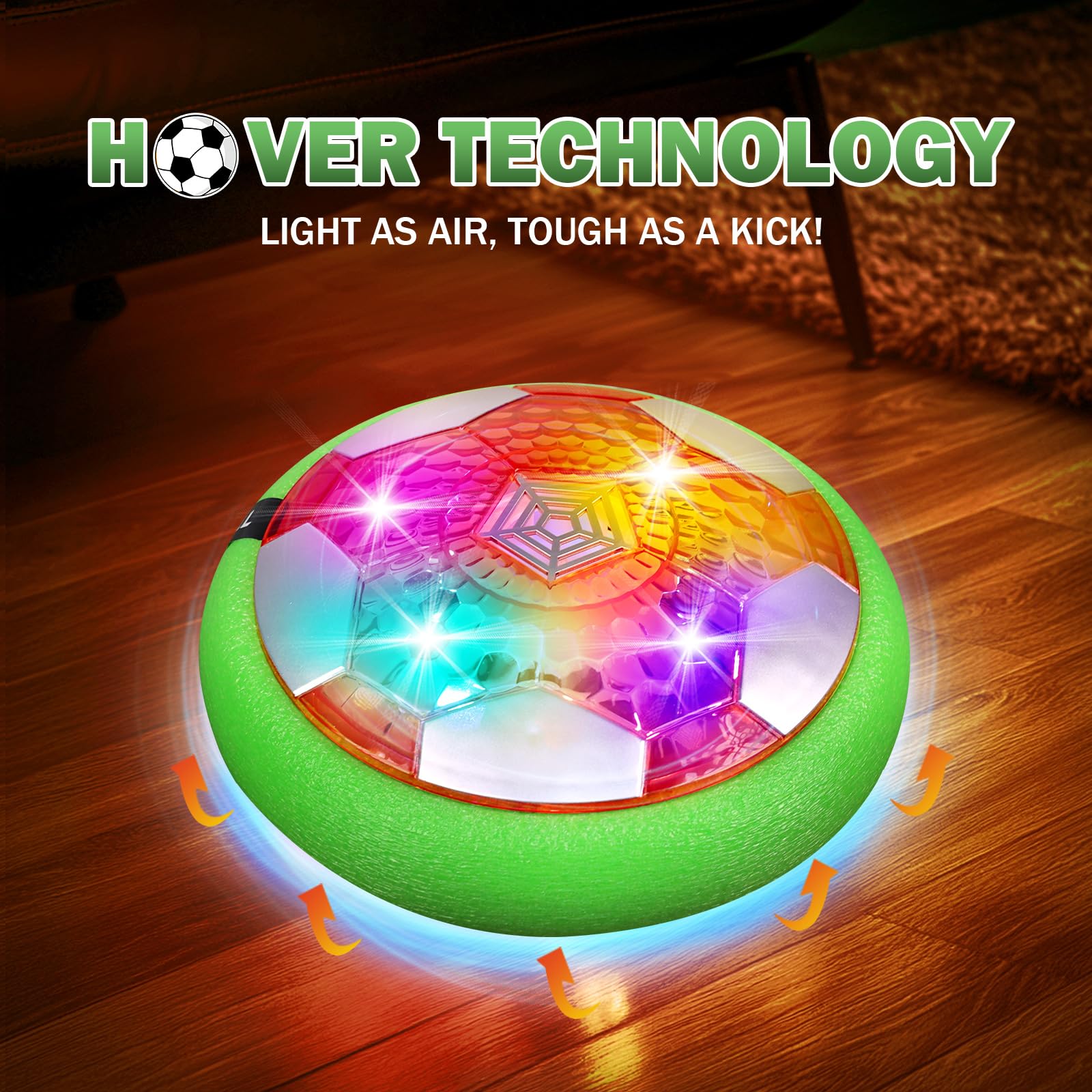 BaLaM foam bumper protects furniture and feet during lively family games.