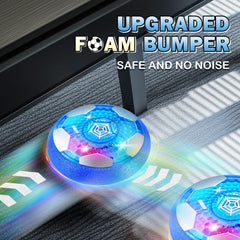 BaLaM Hover Soccer Ball Type-C recharge for mess-free sessions.