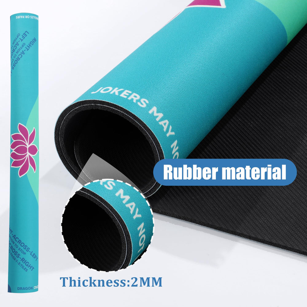 BALAPET mahjong mat bottom anti-slip rubber keeps the mat in place