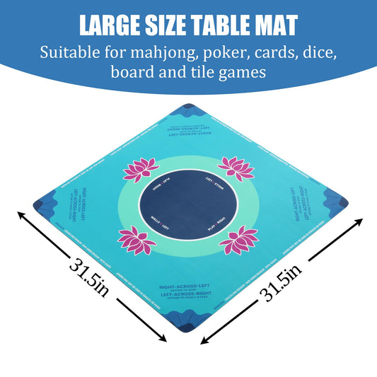 BALAPET mahjong mat top non-slip fabric supports stable layout during play