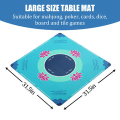 BALAPET mahjong mat top non-slip fabric supports stable layout during play