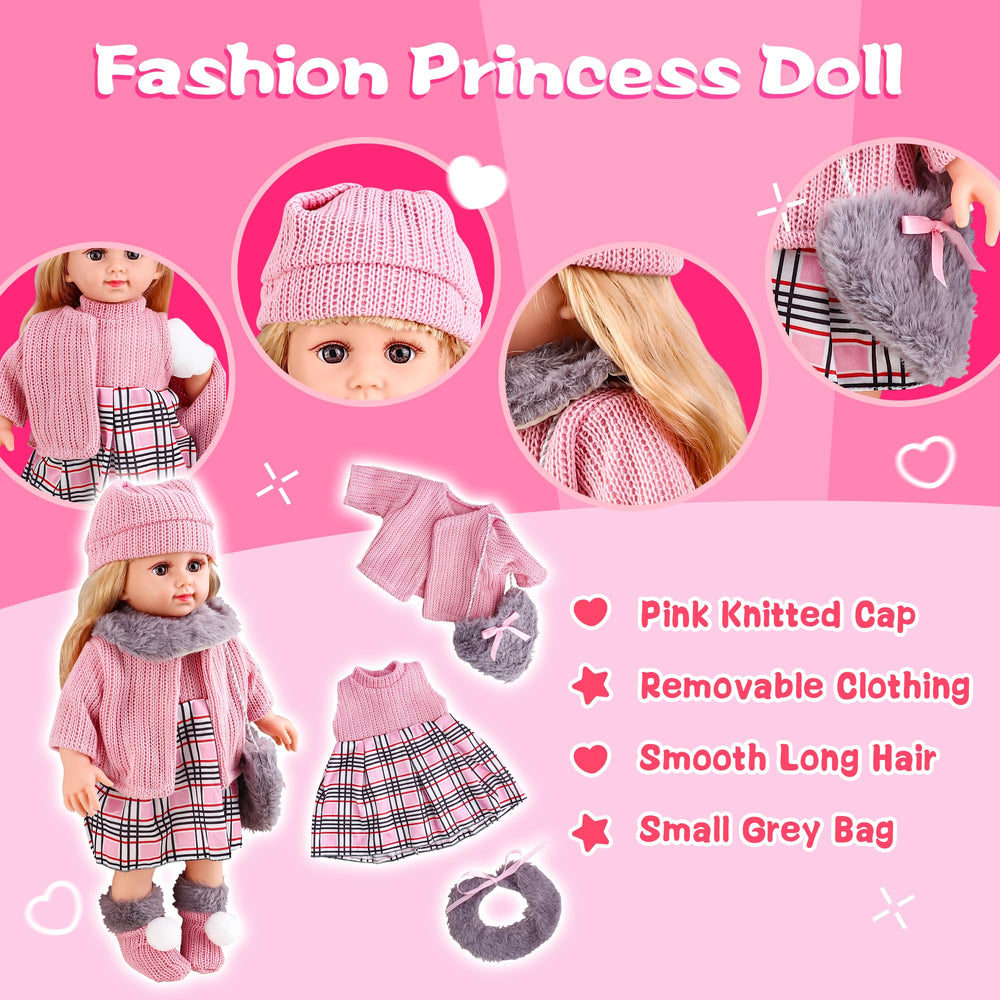 Baljinder scarf accessory enhances doll outfits