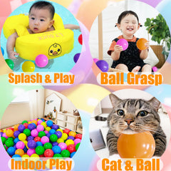 Ball Pit Balls green color focus for imaginative play and cognitive options.