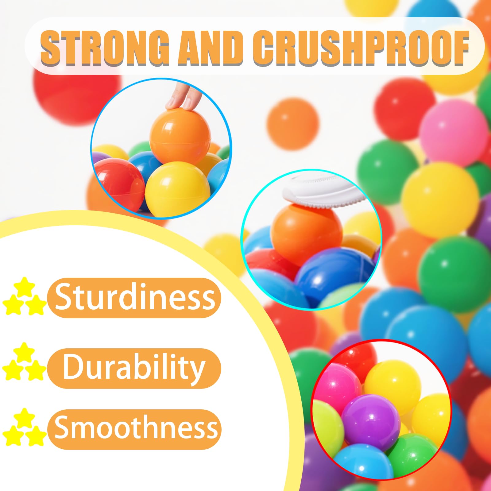 Ball Pit Balls purple color focus for sensory-rich sessions.
