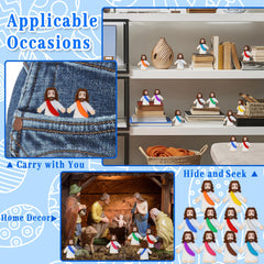 Bamamon Jesus figurines ideal Easter party decorations and gifts.