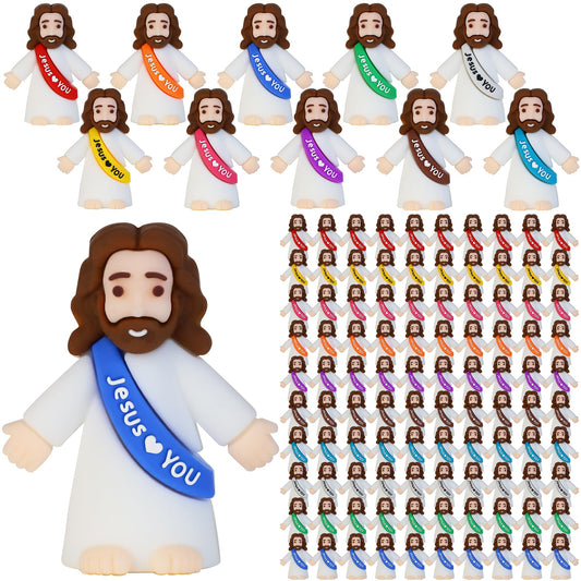 Bamamon Little Jesus Figures bulk pack for church events and Easter crafts