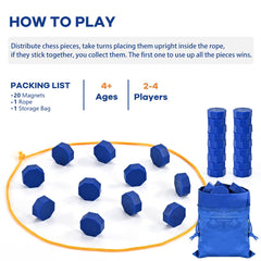 Bameca magnetic chess game two players delivers head-to-head fun
