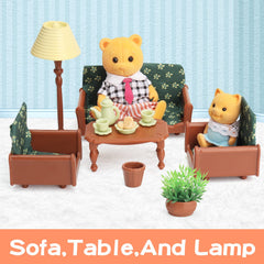 BananMelonBM dollhouse teapot – invites tea-time rituals in pretend play